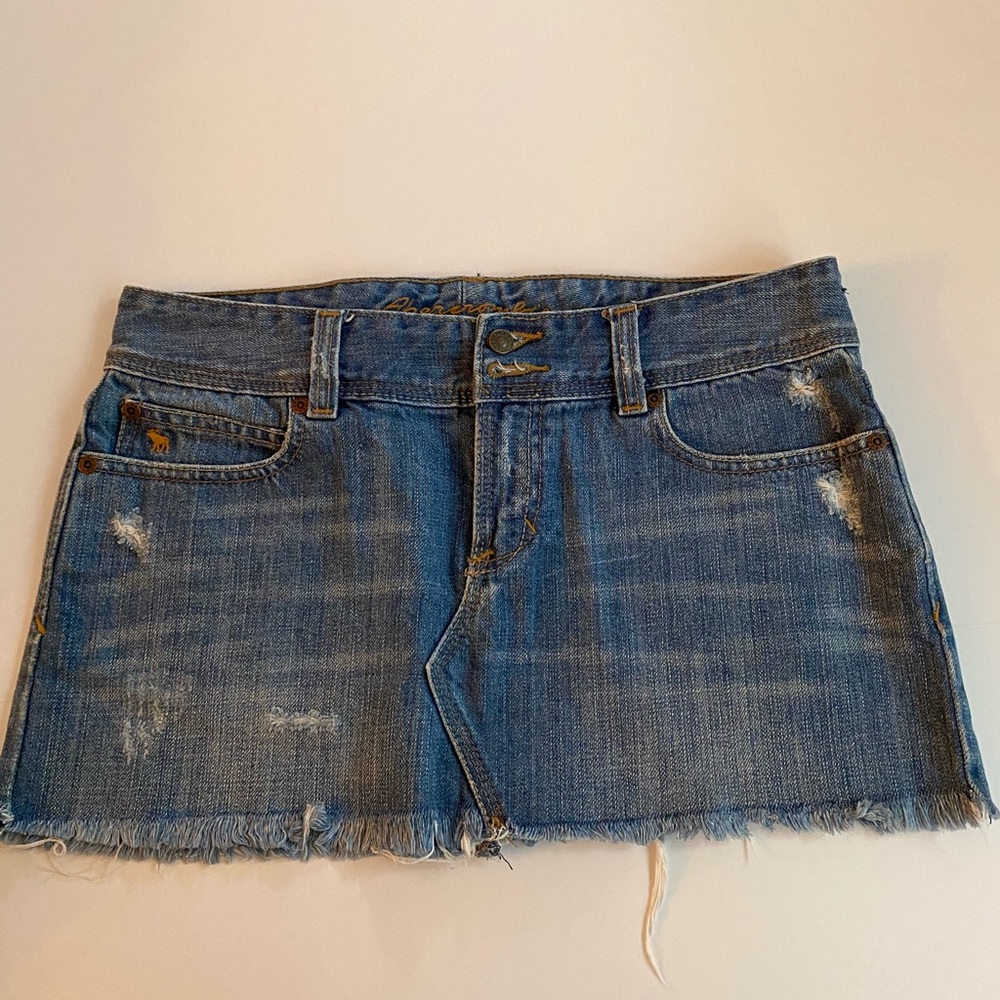 Abercrombie & Fitch Jean Skirt